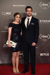 December 6, 2017 - EUM20171206ESP08.JPG.CIUDAD DE MEXICO CinemaCine-Premios Fenix.- Aspectos generales durante la alfombra roja del Premio Iberoamericano de Cine, Premios Fenix 2017 que se celebra en el Teatro de la Ciudad en la Ciudad de Mexico, 6 de diciembre de 2017. En la imagen, Diana Vazquez y Alfonso Herrera.. Foto: Agencia EL UNIVERSALAlejandro AcostaMAVC  - ZUMAu78_ 20171206_zaf_u78_090 Copyright: xElxUniversalx