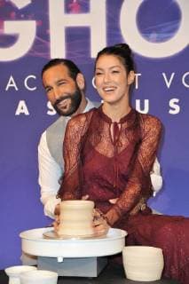 Rebecca Mir und Massimo Sinato bei der Ghost - Das Musical Premiere am 7.12.2017 in Berlin Ghost - Das Musical Premiere am 7.12.2017 in Berlin