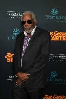 LOS ANGELES - DEC 7: Morgan Freeman at the Just Getting Started Premiere at ArcLight Hollywood on December 7, 2017 in Los Angeles, CA  Copyright: xKathyxHutchinsx xIPAx xHutchinsxPhotox