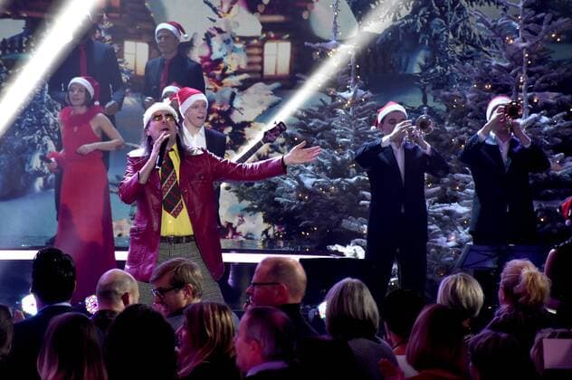 Guildo Horn bei der ZDF TV-Spendengala Die schönsten Weihnachtshits live aus den Bavaria Studios Geiselgasteig. München, 07.12.2017