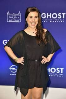 Sarah Tkotsch bei der Gala-Premiere von Ghost - Das Musical im Stage Theater des Westens. Berlin, 07.12.2017