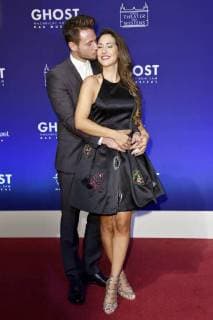 Sebastian Pannek und Clea-Lacy Juhn bei der Gala-Premiere von Ghost - Das Musical im Stage Theater des Westens. Berlin, 07.12.2017