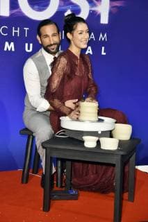 Rebecca Mir mit Freund Massimo Sinato bei der Gala-Premiere von Ghost - Das Musical im Stage Theater des Westens. Berlin, 07.12.2017