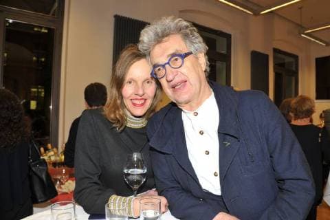 Wim Wenders mit Ehefrau Donata 30 Jahre European Film Award (EFA) Birthday Party in der Akademie der Wissenschaften in Berlin am 08.12.2017