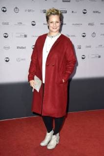 Janine Steeger bei der Verleihung des 10. Deutschen Nachhaltigkeitspreises 2017 im Maritim Hotel. Düsseldorf, 08.12.2017