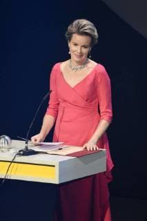 Königin Mathilde von Belgien bei der Verleihung des 10. Deutschen Nachhaltigkeitspreises 2017 im Maritim Hotel. Düsseldorf, 08.12.2017