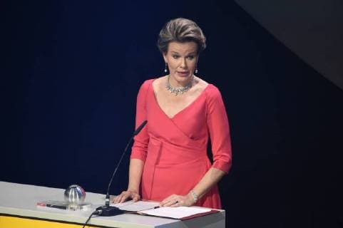Königin Mathilde von Belgien bei der Verleihung des 10. Deutschen Nachhaltigkeitspreises 2017 im Maritim Hotel. Düsseldorf, 08.12.2017