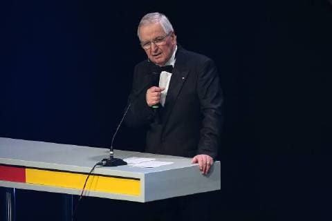 Deutscher Nachhaltigkeitspreis 2017 am 08.12.2017 im Maritim Hotel in Düsseldorf Klaus Töpfer