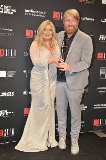 Dorota Kobiela, Hugh Welchmann (bester Animationsfilm) Ankunft am roten Teppich 30 Jahre European Film Awards (EFA) im Haus der Berliner Filmfestspiele am 09.12.2017
