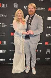 Dorota Kobiela, Hugh Welchmann (bester Animationsfilm) Ankunft am roten Teppich 30 Jahre European Film Awards (EFA) im Haus der Berliner Filmfestspiele am 09.12.2017