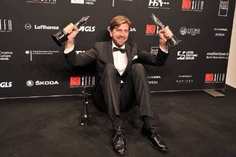 Ruben Oestlund, Preistraeger (bester Film, beste Komoedie) Ankunft am roten Teppich 30 Jahre European Film Awards (EFA) im Haus der Berliner Filmfestspiele am 09.12.2017