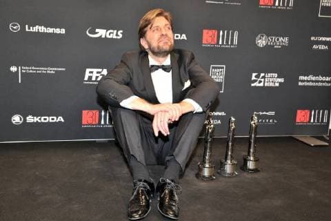 Ruben Oestlund, Preistraeger (bester Film, beste Komoedie) Ankunft am roten Teppich 30 Jahre European Film Awards (EFA) im Haus der Berliner Filmfestspiele am 09.12.2017