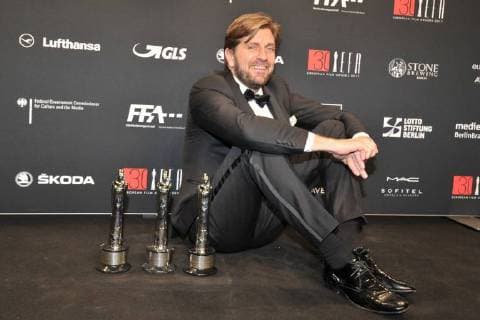 Ruben Oestlund, Preistraeger (bester Film, beste Komoedie) Ankunft am roten Teppich 30 Jahre European Film Awards (EFA) im Haus der Berliner Filmfestspiele am 09.12.2017