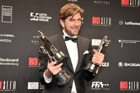 Ruben Oestlund, Preistraeger (bester Film, beste Komoedie) Ankunft am roten Teppich 30 Jahre European Film Awards (EFA) im Haus der Berliner Filmfestspiele am 09.12.2017
