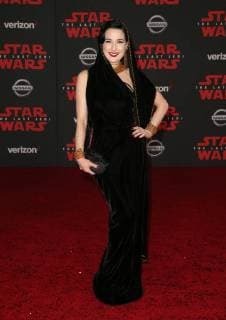 LOS ANGELES, CA - DECEMBER 9: Dita Von Teese at the World Premiere of LucasfilmÕs Star Wars: The Last Jedi at The Shrine Auditorium in Los Angeles, California on December 9, 2017. Copyright: xFayexSadoux