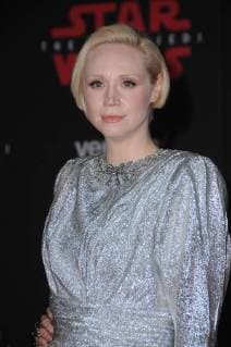 December 9, 2017 - Los Angeles, CA, U.S. - 09 December 2017 - Los Angeles, California - Gwendoline Christie. Premiere Of Disney Pictures And Lucasfilm s Star Wars: The Last Jedi held at The Shrine Auditorium in Los Angeles Photo Credit: AdMedia Los Angeles U.S. - ZUMAa123 20171209_zaa_a123_051 Copyright: xBirdiexThompsonx