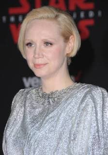 December 9, 2017 - Los Angeles, CA, U.S. - 09 December 2017 - Los Angeles, California - Gwendoline Christie. Premiere Of Disney Pictures And Lucasfilm s Star Wars: The Last Jedi held at The Shrine Auditorium in Los Angeles Photo Credit: AdMedia Los Angeles U.S. - ZUMAa123 20171209_zaa_a123_059 Copyright: xBirdiexThompsonx
