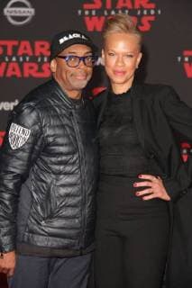 Spike Lee, Tonya Lewis Lee at the World Premiere of Lucasfilm s Star Wars: The Last Jedi held at the Shrine Auditorium in Los Angeles, CA, December 9, 2017.  Copyright: xJosephxMartinezx 33492_021JM