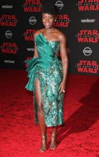 Lupita Nyong o at the World Premiere of Lucasfilm s Star Wars: The Last Jedi held at the Shrine Auditorium in Los Angeles, CA, December 9, 2017.  Copyright: xJosephxMartinezx 33492_027JM