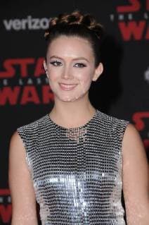 December 9, 2017 - Los Angeles, CA, U.S. - 09 December 2017 - Los Angeles, California - Billie Lourd. Premiere Of Disney Pictures And Lucasfilm s Star Wars: The Last Jedi held at The Shrine Auditorium in Los Angeles Photo Credit: AdMedia Los Angeles U.S. - ZUMAa123 20171209_zaa_a123_105 Copyright: xBirdiexThompsonx
