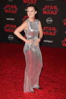 Billie Lourd at the World Premiere of Lucasfilm s Star Wars: The Last Jedi held at the Shrine Auditorium in Los Angeles, CA, December 9, 2017.  Copyright: xJosephxMartinezx 33492_067JM