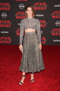 Cobie Smulders at the World Premiere of Lucasfilm s Star Wars: The Last Jedi held at the Shrine Auditorium in Los Angeles, CA, December 9, 2017.  Copyright: xJosephxMartinezx 33492_069JM
