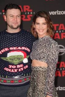 Cobie Smulders at the World Premiere of Lucasfilm s Star Wars: The Last Jedi held at the Shrine Auditorium in Los Angeles, CA, December 9, 2017.  Copyright: xJosephxMartinezx 33492_072JM