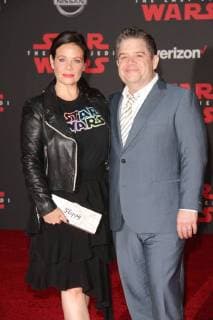 Meredith Salenger, Patton Oswalt at the World Premiere of Lucasfilm s Star Wars: The Last Jedi held at the Shrine Auditorium in Los Angeles, CA, December 9, 2017.  Copyright: xJosephxMartinezx 33492_074JM