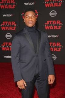 John Boyega at the World Premiere of Lucasfilm s Star Wars: The Last Jedi held at the Shrine Auditorium in Los Angeles, CA, December 9, 2017.  Copyright: xJosephxMartinezx 33492_102JM