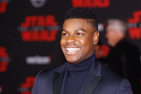 John Boyega at the World Premiere of Lucasfilm s Star Wars: The Last Jedi held at the Shrine Auditorium in Los Angeles, CA, December 9, 2017.  Copyright: xJosephxMartinezx 33492_104JM