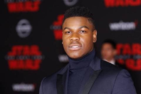 John Boyega at the World Premiere of Lucasfilm s Star Wars: The Last Jedi held at the Shrine Auditorium in Los Angeles, CA, December 9, 2017.  Copyright: xJosephxMartinezx 33492_105JM