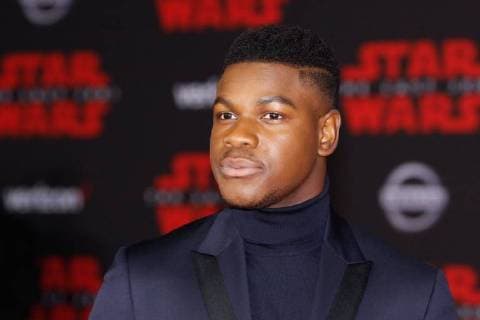 John Boyega at the World Premiere of Lucasfilm s Star Wars: The Last Jedi held at the Shrine Auditorium in Los Angeles, CA, December 9, 2017.  Copyright: xJosephxMartinezx 33492_106JM