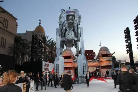 Atmosphere at the World Premiere of Lucasfilm s Star Wars: The Last Jedi held at the Shrine Auditorium in Los Angeles, CA, December 9, 2017.  Copyright: xJosephxMartinezx 33492_121JM