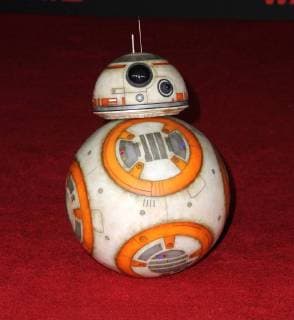 December 9, 2017 - Los Angeles, CA, U.S. - 09 December 2017 - Los Angeles, California - Bb8. Premiere Of Disney Pictures And Lucasfilm s Star Wars: The Last Jedi held at The Shrine Auditorium in Los Angeles Photo Credit: AdMedia Los Angeles U.S. - ZUMAa123 20171209_zaa_a123_134 Copyright: xBirdiexThompsonx