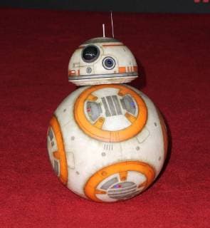 December 9, 2017 - Los Angeles, CA, U.S. - 09 December 2017 - Los Angeles, California - Bb8. Premiere Of Disney Pictures And Lucasfilm s Star Wars: The Last Jedi held at The Shrine Auditorium in Los Angeles Photo Credit: AdMedia Los Angeles U.S. - ZUMAa123 20171209_zaa_a123_137 Copyright: xBirdiexThompsonx