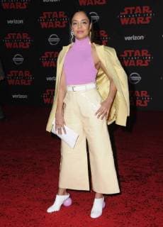 December 9, 2017 - Los Angeles, CA, U.S. - 09 December 2017 - Los Angeles, California - Tessa Thompson. Premiere Of Disney Pictures And Lucasfilm s Star Wars: The Last Jedi held at The Shrine Auditorium in Los Angeles Photo Credit: AdMedia Los Angeles U.S. - ZUMAa123 20171209_zaa_a123_138 Copyright: xBirdiexThompsonx