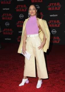 December 9, 2017 - Los Angeles, CA, U.S. - 09 December 2017 - Los Angeles, California - Tessa Thompson. Premiere Of Disney Pictures And Lucasfilm s Star Wars: The Last Jedi held at The Shrine Auditorium in Los Angeles Photo Credit: AdMedia Los Angeles U.S. - ZUMAa123 20171209_zaa_a123_139 Copyright: xBirdiexThompsonx