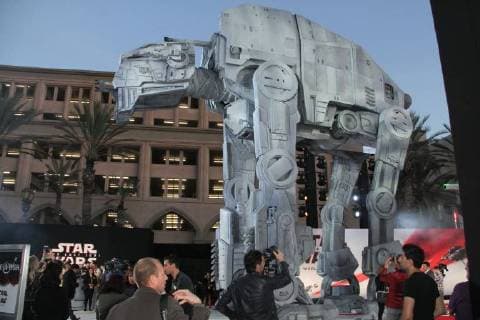 Atmosphere at the World Premiere of Lucasfilm s Star Wars: The Last Jedi held at the Shrine Auditorium in Los Angeles, CA, December 9, 2017.  Copyright: xJosephxMartinezx 33492_123JM