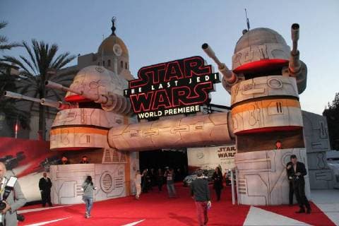 Atmosphere at the World Premiere of Lucasfilm s Star Wars: The Last Jedi held at the Shrine Auditorium in Los Angeles, CA, December 9, 2017.  Copyright: xJosephxMartinezx 33492_124JM