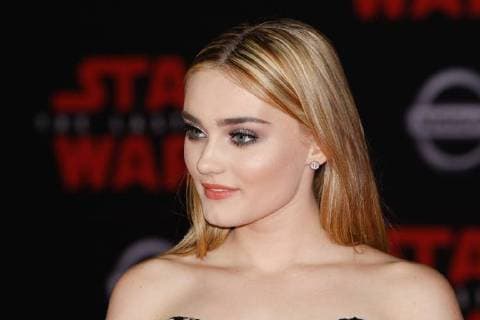 Meg Donnelly at the World Premiere of Lucasfilm s Star Wars: The Last Jedi held at the Shrine Auditorium in Los Angeles, CA, December 9, 2017.  Copyright: xJosephxMartinezx 33492_144JM