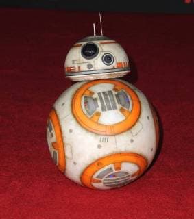 December 9, 2017 - Los Angeles, CA, U.S. - 09 December 2017 - Los Angeles, California - Bb8. Premiere Of Disney Pictures And Lucasfilm s Star Wars: The Last Jedi held at The Shrine Auditorium in Los Angeles Photo Credit: AdMedia Los Angeles U.S. - ZUMAa123 20171209_zaa_a123_146 Copyright: xBirdiexThompsonx