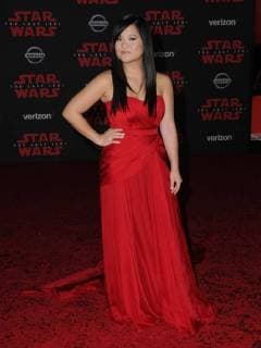 December 9, 2017 - Los Angeles, CA, U.S. - 09 December 2017 - Los Angeles, California - Kelly Marie Tran. Premiere Of Disney Pictures And Lucasfilm s Star Wars: The Last Jedi held at The Shrine Auditorium in Los Angeles Photo Credit: AdMedia Los Angeles U.S. - ZUMAa123 20171209_zaa_a123_155 Copyright: xBirdiexThompsonx