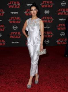 December 9, 2017 - Los Angeles, CA, U.S. - 09 December 2017 - Los Angeles, California - Janina Gavankar. Premiere Of Disney Pictures And Lucasfilm s Star Wars: The Last Jedi held at The Shrine Auditorium in Los Angeles Photo Credit: AdMedia Los Angeles U.S. - ZUMAa123 20171209_zaa_a123_176 Copyright: xBirdiexThompsonx