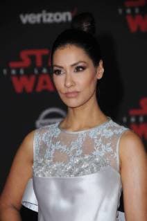 December 9, 2017 - Los Angeles, CA, U.S. - 09 December 2017 - Los Angeles, California - Janina Gavankar. Premiere Of Disney Pictures And Lucasfilm s Star Wars: The Last Jedi held at The Shrine Auditorium in Los Angeles Photo Credit: AdMedia Los Angeles U.S. - ZUMAa123 20171209_zaa_a123_187 Copyright: xBirdiexThompsonx