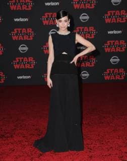 December 9, 2017 - Los Angeles, CA, U.S. - 09 December 2017 - Los Angeles, California - Sofia Carson. Premiere Of Disney Pictures And Lucasfilm s Star Wars: The Last Jedi held at The Shrine Auditorium in Los Angeles Photo Credit: AdMedia Los Angeles U.S. - ZUMAa123 20171209_zaa_a123_203 Copyright: xBirdiexThompsonx