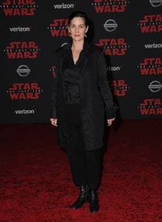 December 9, 2017 - Los Angeles, CA, U.S. - 09 December 2017 - Los Angeles, California - Carrie Anne Moss. Premiere Of Disney Pictures And Lucasfilm s Star Wars: The Last Jedi held at The Shrine Auditorium in Los Angeles Photo Credit: AdMedia Los Angeles U.S. - ZUMAa123 20171209_zaa_a123_238 Copyright: xBirdiexThompsonx
