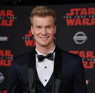 Cast member Joonas Suotamo attends the premiere of the sci-fi motion picture fantasy Star Wars: The Last Jedi at the Shrine Auditorium in Los Angeles on December 9, 2017. Storyline: Having taken her first steps into the Jedi world, Rey joins Luke Skywalker on an adventure with Leia, Finn and Poe that unlocks mysteries of the Force and secrets of the past.  LAP2017120917 JIMxRUYMEN