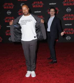 December 9, 2017 - Los Angeles, CA, U.S. - 09 December 2017 - Los Angeles, California - Donald Faison, Zach Braff. Premiere Of Disney Pictures And Lucasfilm s Star Wars: The Last Jedi held at The Shrine Auditorium in Los Angeles Photo Credit: AdMedia Los Angeles U.S. - ZUMAa123 20171209_zaa_a123_250 Copyright: xBirdiexThompsonx