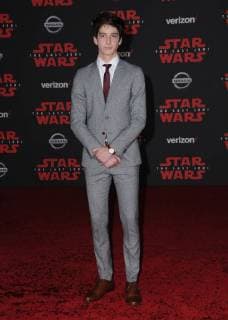 December 9, 2017 - Los Angeles, CA, U.S. - 09 December 2017 - Los Angeles, California - Milo Manheim. Premiere Of Disney Pictures And Lucasfilm s Star Wars: The Last Jedi held at The Shrine Auditorium in Los Angeles Photo Credit: AdMedia Los Angeles U.S. - ZUMAa123 20171209_zaa_a123_295 Copyright: xBirdiexThompsonx