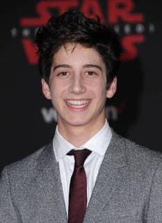 December 9, 2017 - Los Angeles, CA, U.S. - 09 December 2017 - Los Angeles, California - Milo Manheim. Premiere Of Disney Pictures And Lucasfilm s Star Wars: The Last Jedi held at The Shrine Auditorium in Los Angeles Photo Credit: AdMedia Los Angeles U.S. - ZUMAa123 20171209_zaa_a123_293 Copyright: xBirdiexThompsonx
